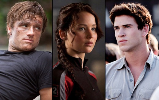Peeta, Katniss and Gale