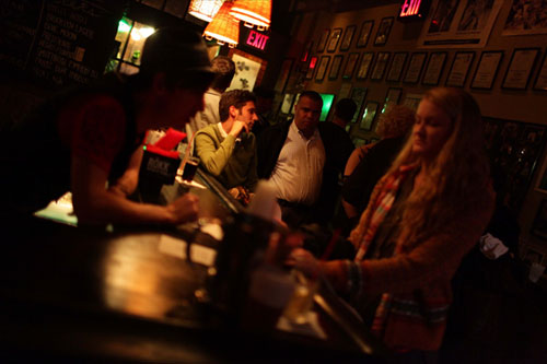 "[It] seemed like a 1940s Parisian saloon in a silent indie movie."  Photo by Marvin Suarez.