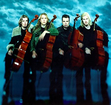 Apocolyptica playing "heavy classical-metal"