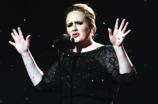 Adele Performing
