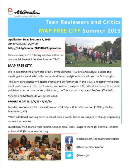TRaC Summer 2015 Flyer