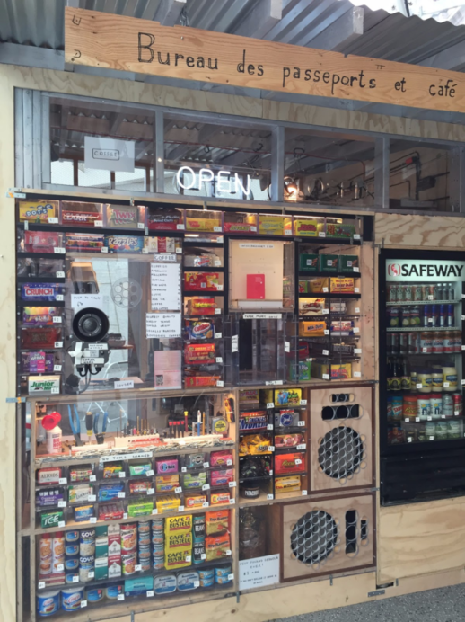 Stumbled across this old-timey looking booth